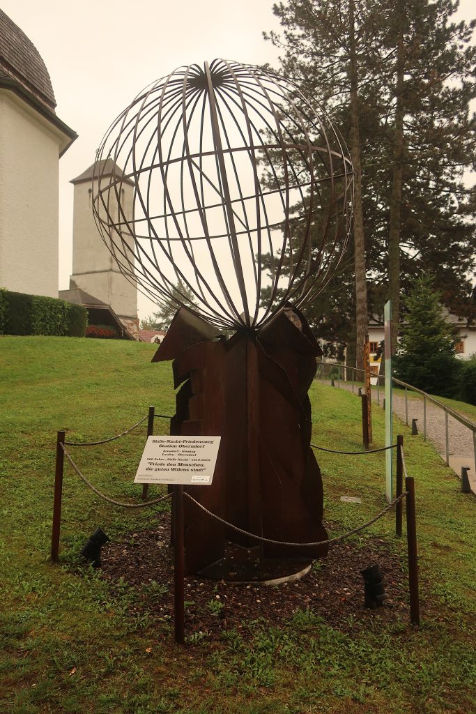Stille Nacht Friedensweg Station Oberndorf 
