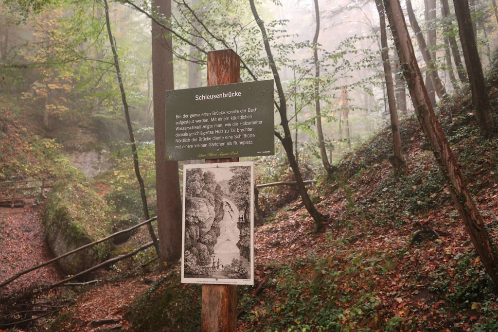 Schild Schleusenbrücke